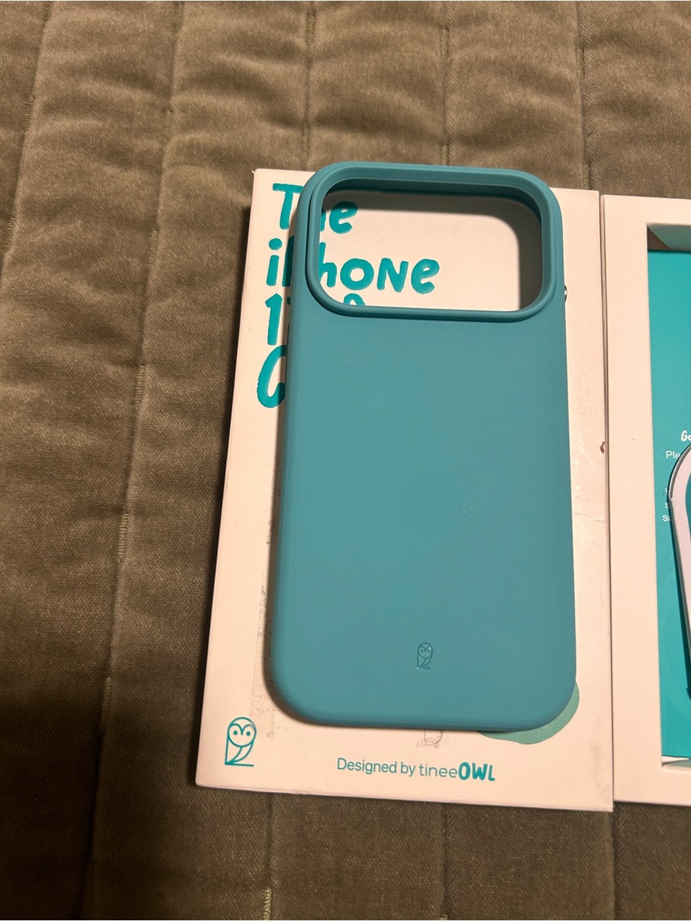 TineeOwl DuneX iPhone 17 Pro Case MagSafe Slim Textured TPU Green in Denial - Picture 15 of 16